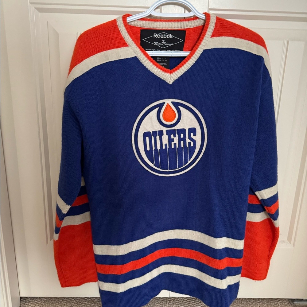 Women’s Edmonton Oilers Reebok Sweater